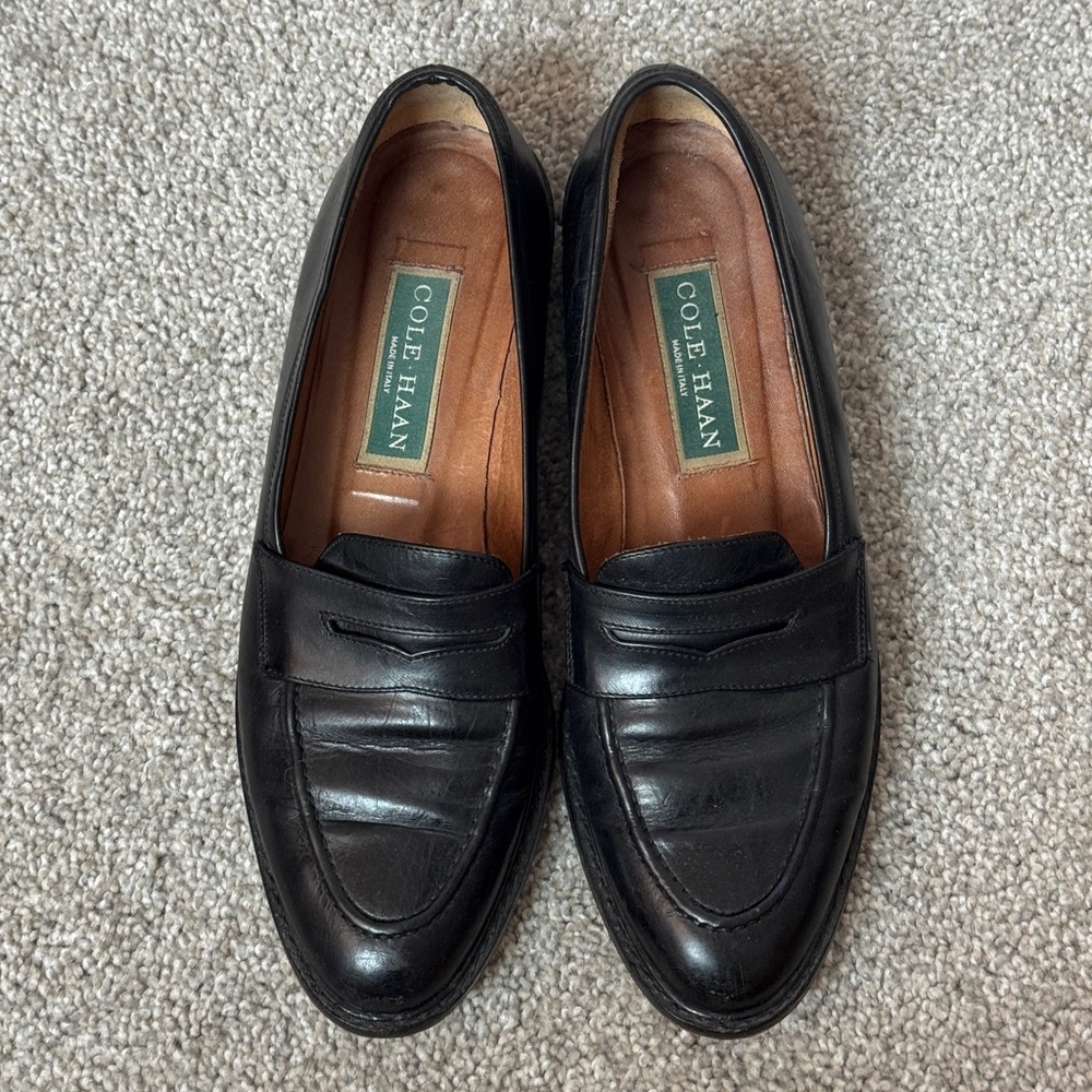 Cole Haan Classic Black Women’s Slip-On Loafers